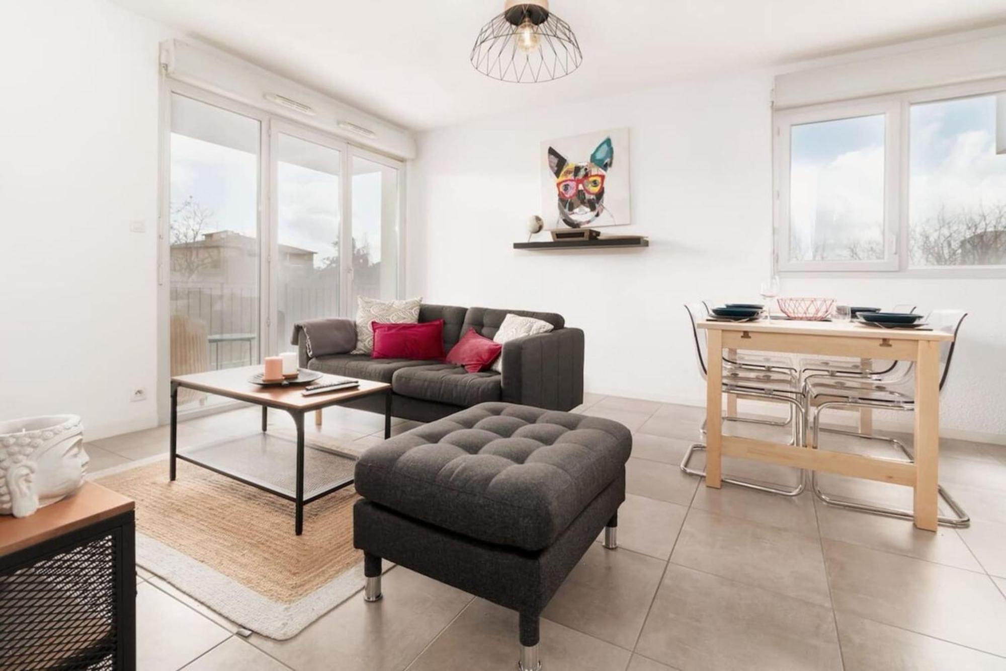 Daurade Balcon Parking Free - Bus Proche Centre Apartman Toulouse Kültér fotó